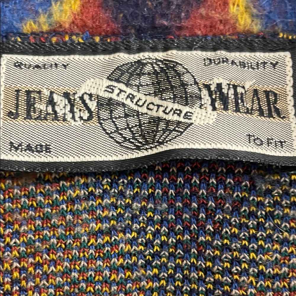 Structure Multicolor Geometric Sweater - image 2